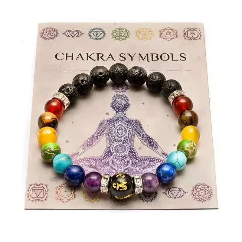 7Chakra Bracelets Reiki Natural Stone